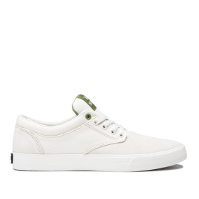 Dámské Skate Boty Supra CHINO Krém/Bílé | CZ-95780